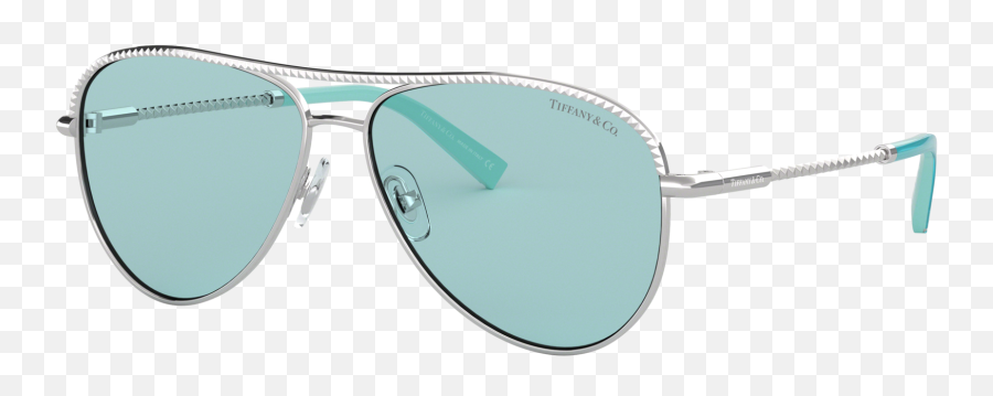 Tiffany Co - Tiffany Diamond Point Pilot Sunglasses Emoji,Tiffany And Co Logo