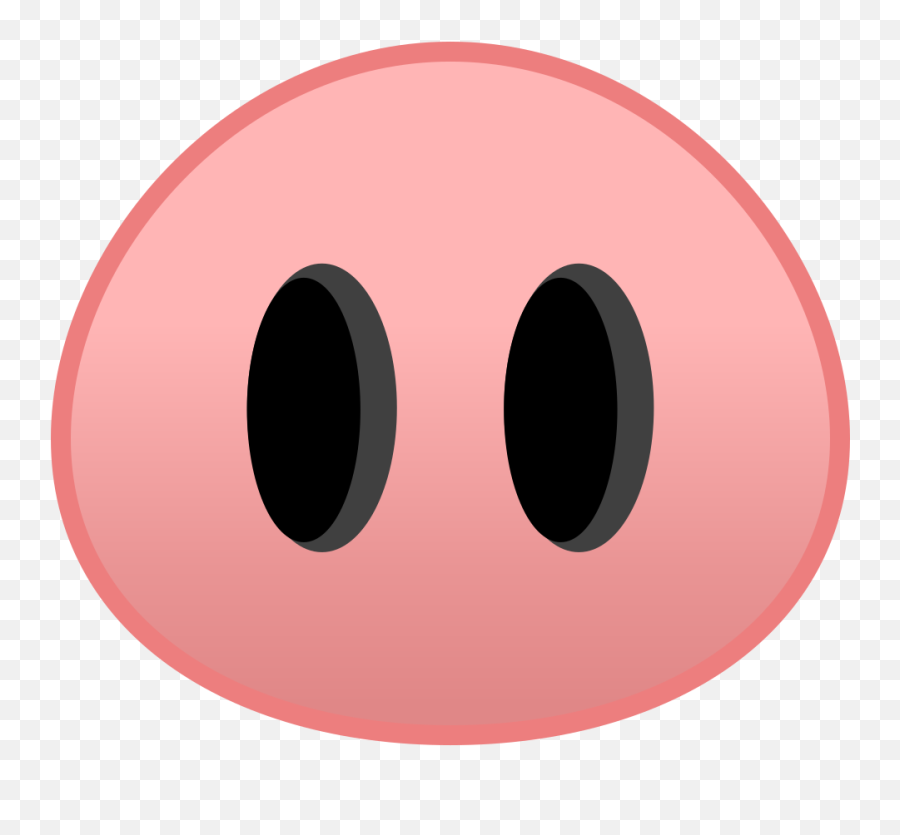 Pig Nose Icon - Animated Pig Nose Png Emoji,Nose Png