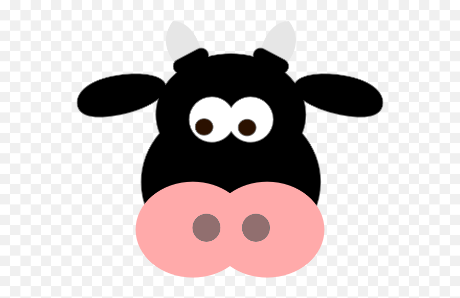 Free Cow Face Cartoon Download Free - Transparent Background Cow Face Clipart Emoji,Cow Face Clipart