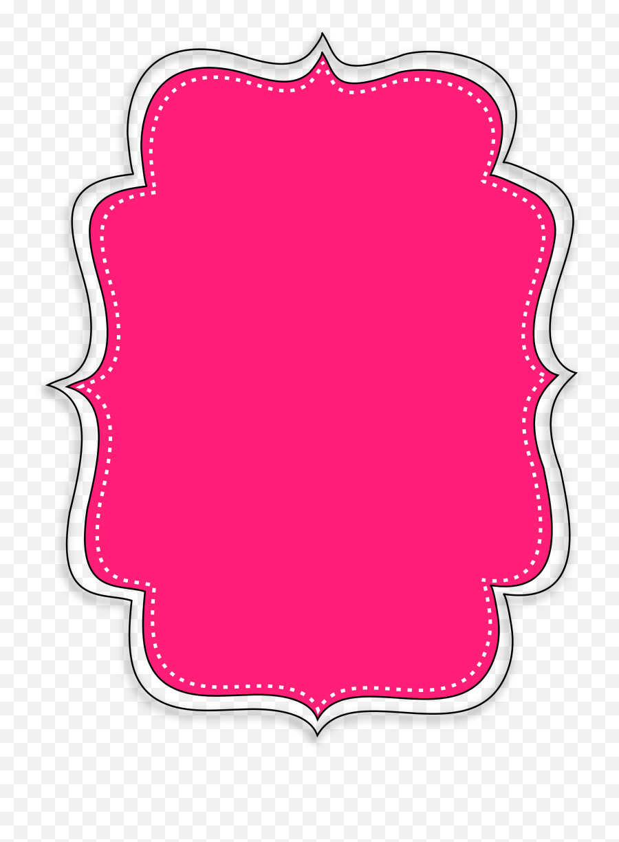 Download Hd Borders And Frames Frame Clipart Baby - Baby Pink Frame Clipart Emoji,Frame Clipart