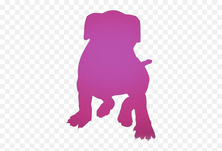 Colorful Pitbull Dog Png Clipart Emoji,Pitbull Clipart
