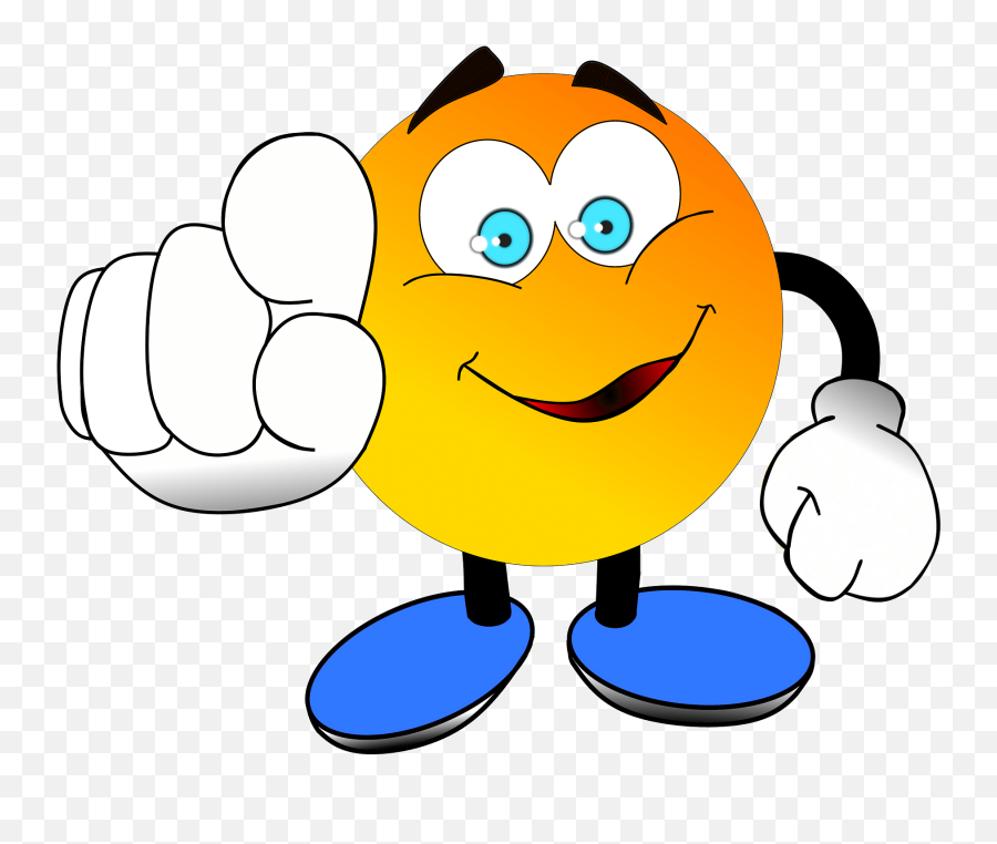 You Finger Pointing Finger Smilli Smiley - Emoji Pointing At Pointing You Animated Gif,Shhh Clipart