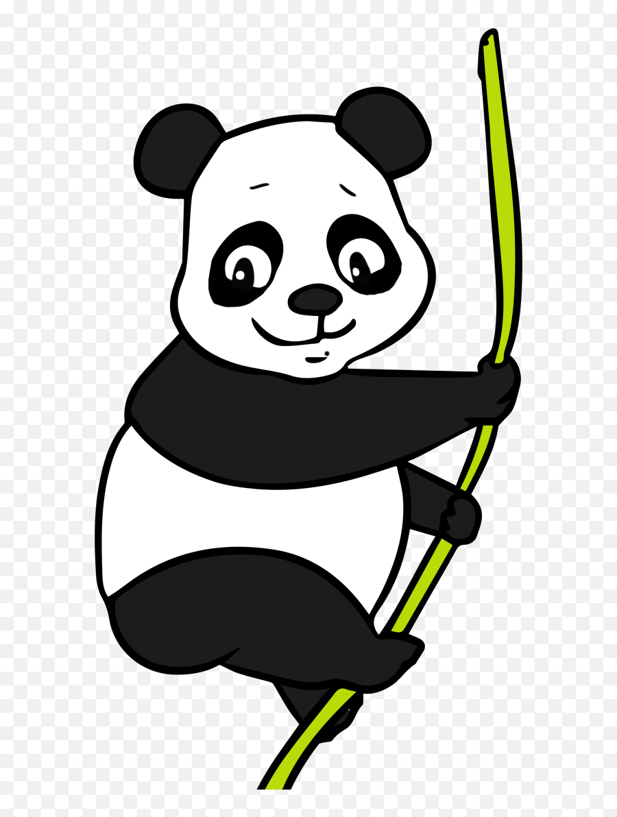Download Clipart Cute Panda Png - Clip Art Emoji,Panda Clipart