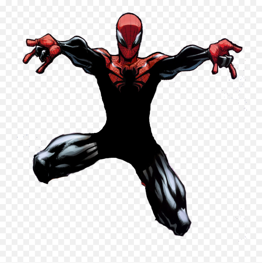 Download Hd Superior Spiderman Png Cornel Deadpool By - Marvel Superior Spiderman Png Emoji,Spiderman Transparent Background