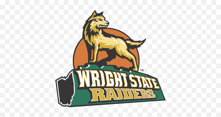 Wright State University Raiders Vector Logo - Download Page Wright State Logo College Emoji,Raiders Logo