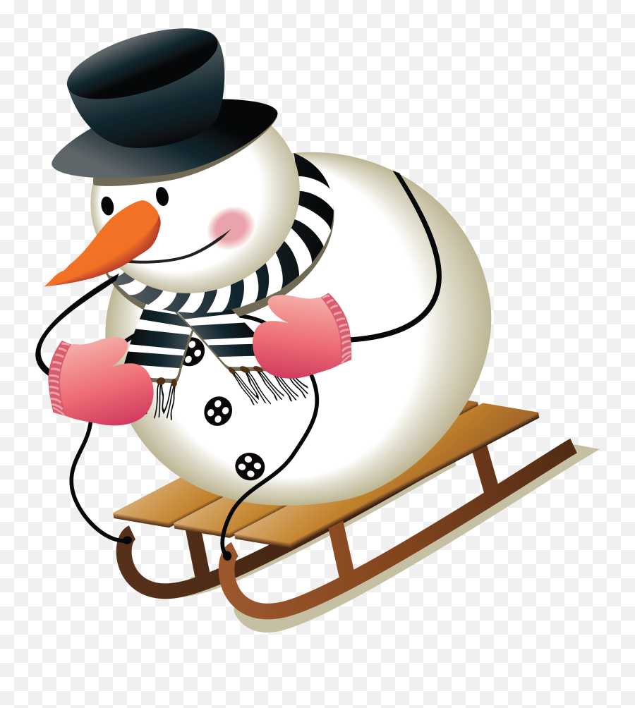Cute Snowman Clipart Transparent Png - Snowman Clipart Emoji,Cute Snowman Clipart