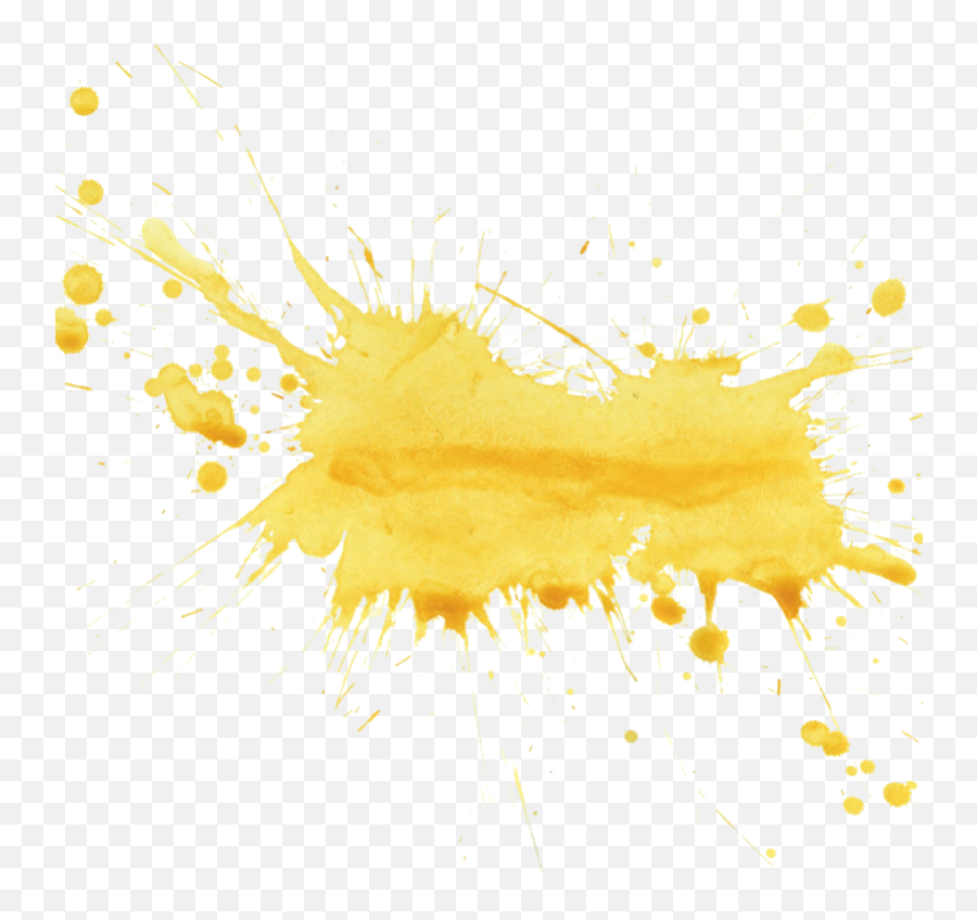 Gold Splash Png - Portable Network Graphics Emoji,Paint Splatters Png