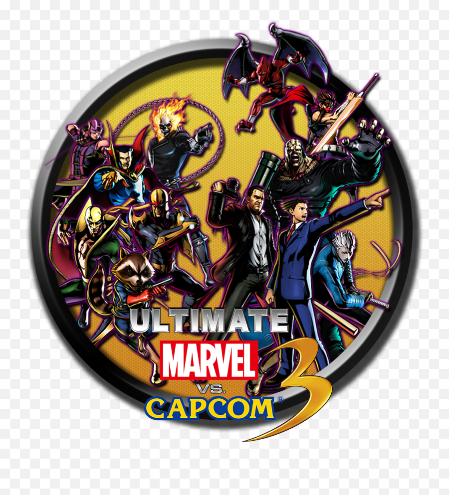 Marvel Vs Capcom Png - Marvel Vs Capcom 3 Png Emoji,Marvel Vs Capcom Logo