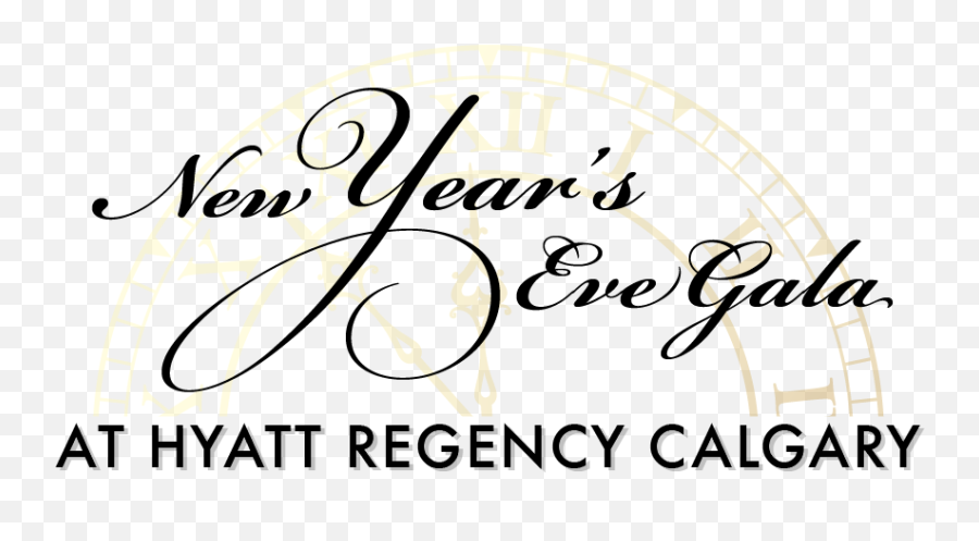 Hyatt Calgary New Years Eve Gala - Gala Emoji,New Year's Eve Clipart