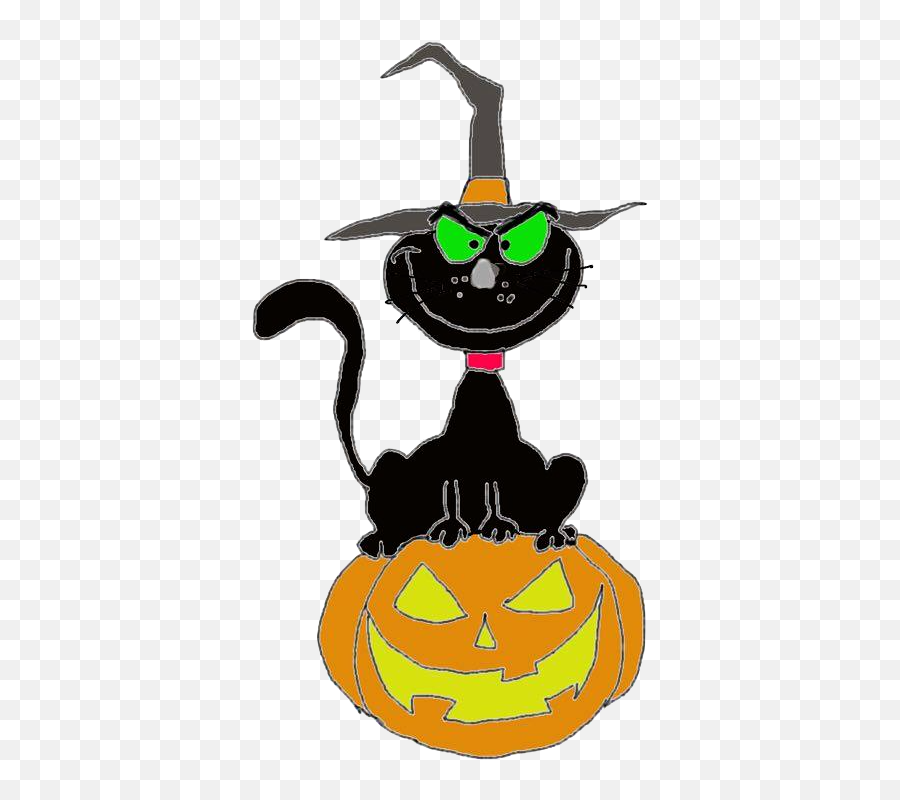 Download Hd Cat Pumpkin Cute Ghost Free - Halloween Goshts Png Emoji,Cute Halloween Clipart