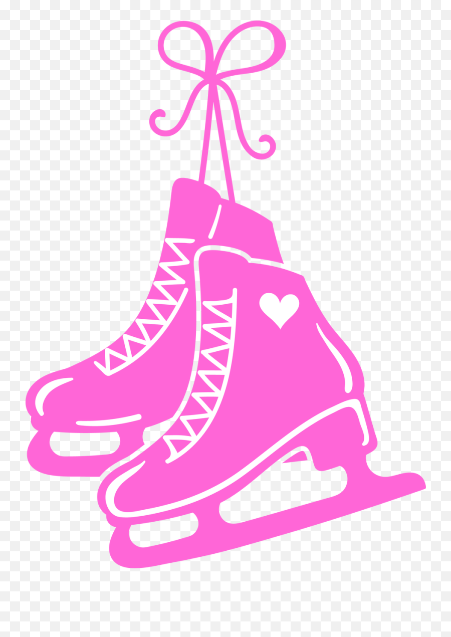 Free Figure Skates Svg Cut File Craftables Emoji,Hockey Skates Clipart