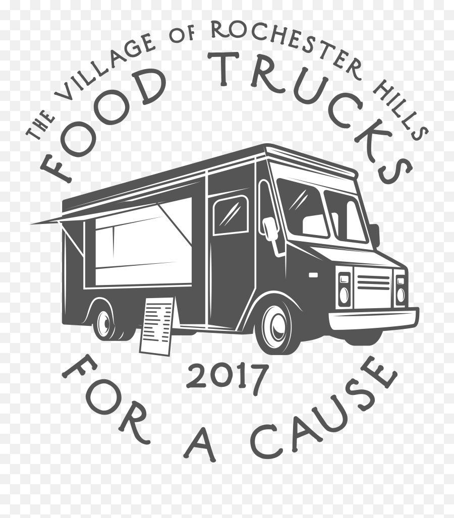 Food Trucks For A Cause - Drawing Food Truck Illustration Emoji,Truck Logo