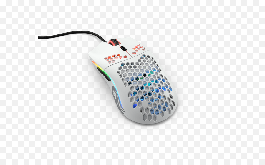 Glorious Model O Wired Pc Gaming Mouse - White Gowhite Emoji,Pc Master Race Logo