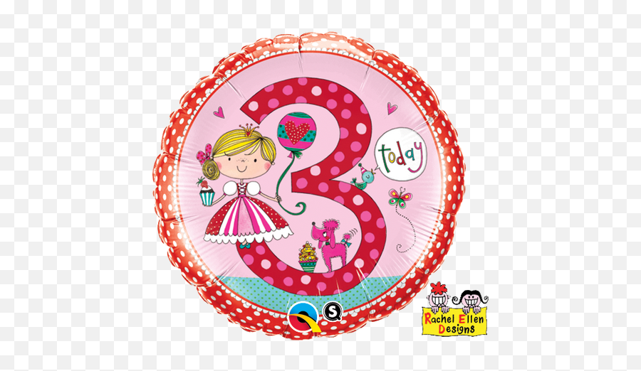 Mylars De Feliz Cumpleaños U2013 Etiquetado Princesa U2013 Mundo Emoji,Feliz Cumpleaños Clipart