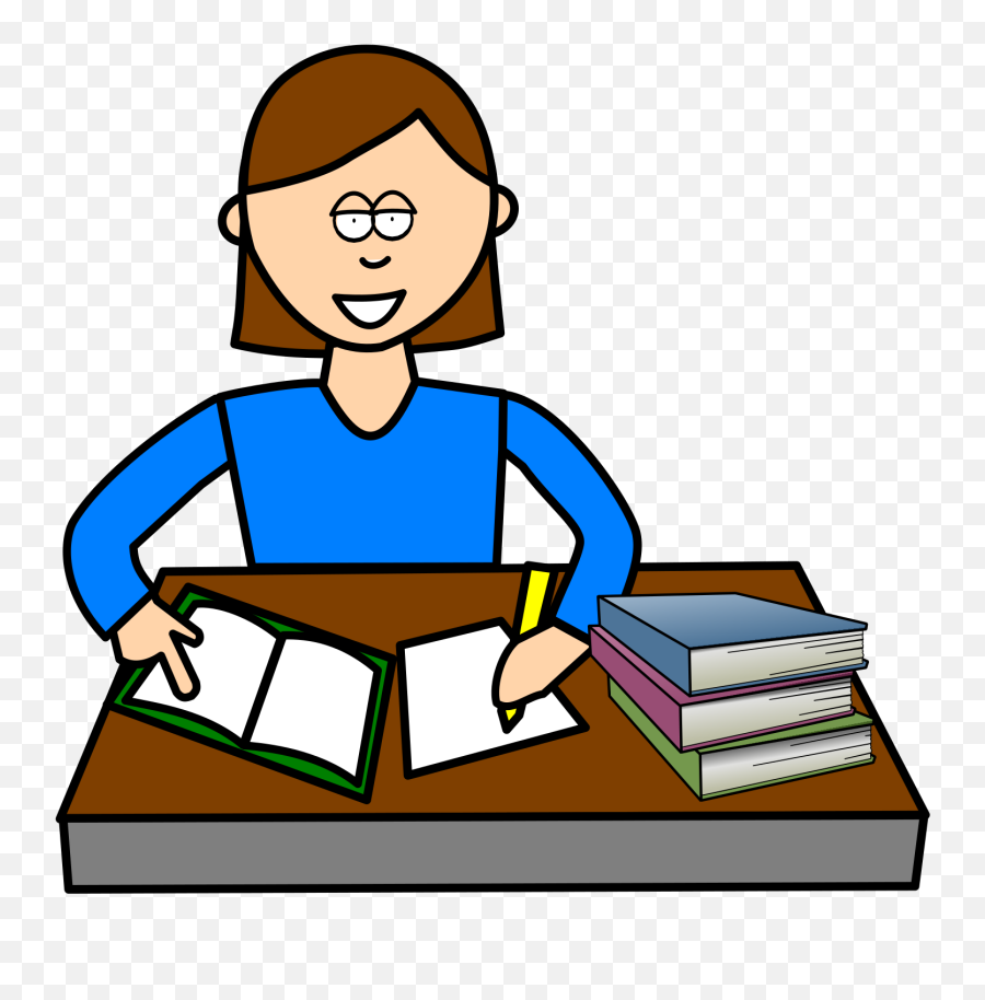 Study Cliparts Download Free Clip Art - Personal Responsibility Clipart Emoji,Study Clipart
