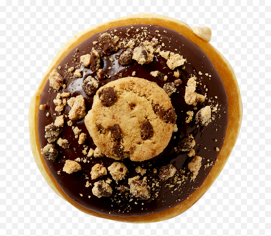 Download Hd Krispy Kremeu0027s Cookie - Flavored Doughnut Emoji,Chips Ahoy Logo