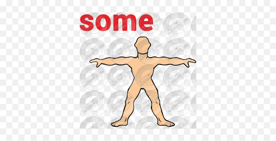 Somebody Picture For Classroom Therapy Use - Great Emoji,Strongman Clipart
