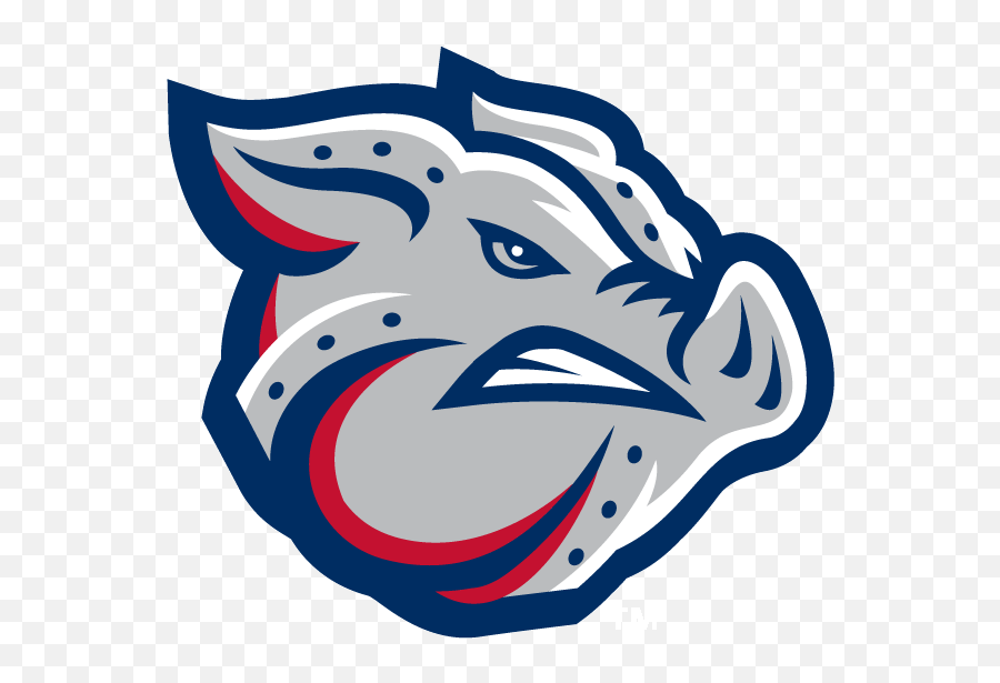 Fantasy Football Champion Pig Logo - Transparent Lehigh Valley Ironpigs Logo Emoji,Pig Logo