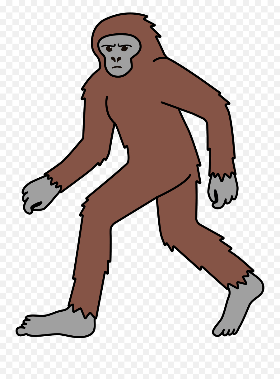 Bigfoot Clipart - Ugly Emoji,Bigfoot Clipart