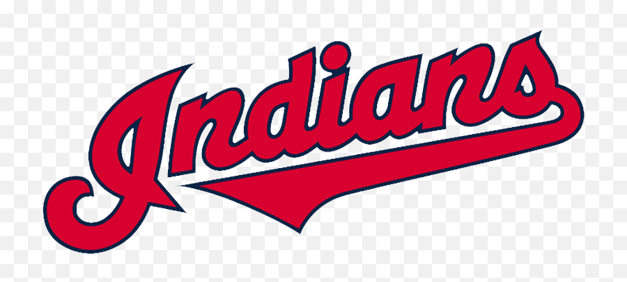Cleveland Indians Logos - Cleveland Indians Script Emoji,Chief Wahoo Logo