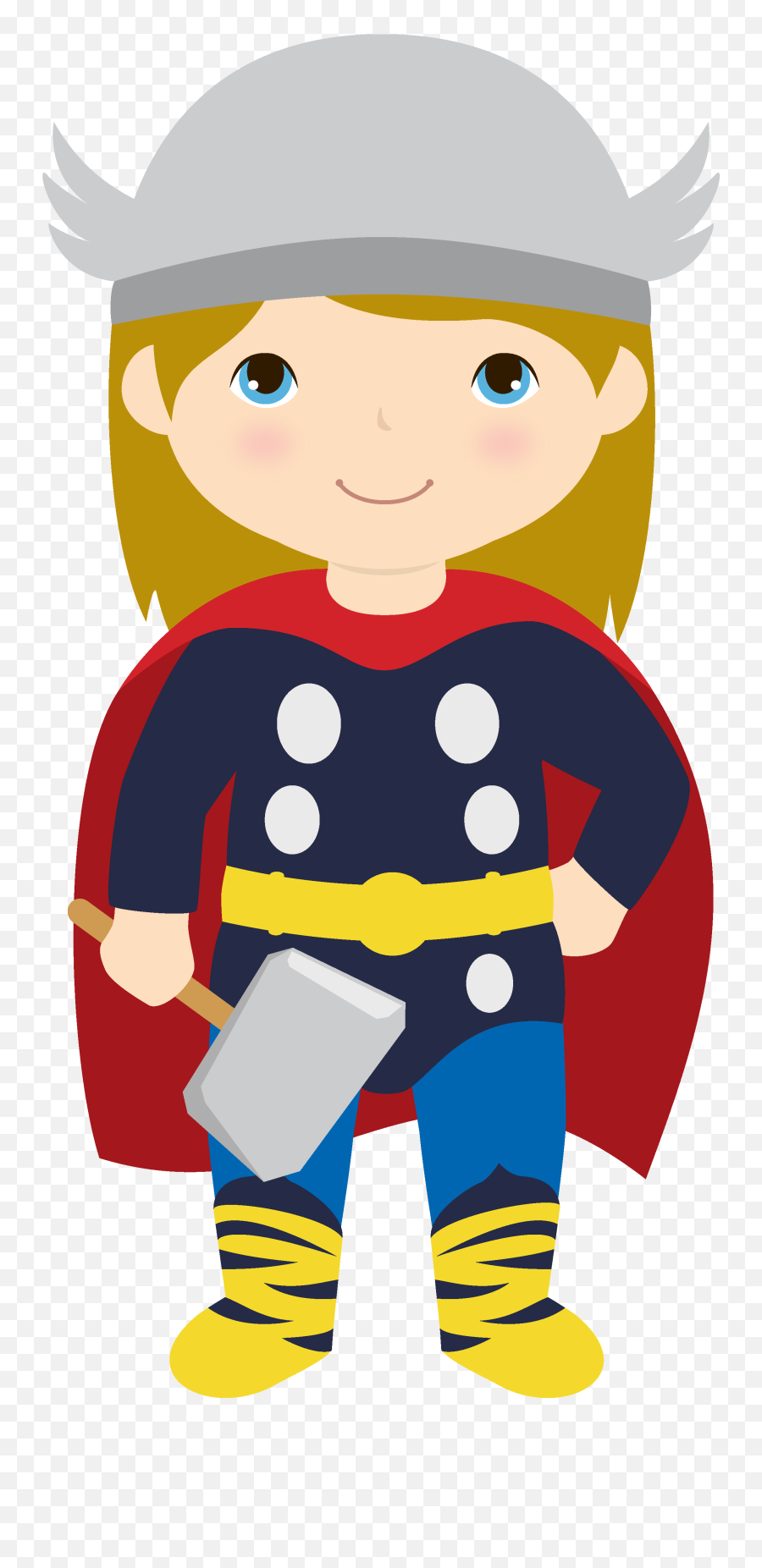 Download Hd Free Download Superhero Clipart Superman Hulk - Thor Vingadores Baby Png Emoji,Superhero Clipart