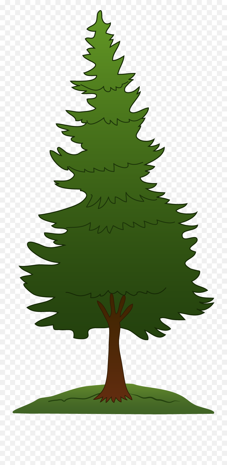 Download Pine Tree Free Png Transparent Image And Clipart - Pine Tree Clipart Emoji,Trees Png
