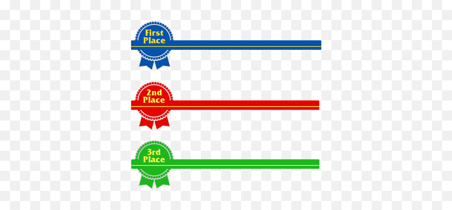Download 1st 2nd And 3rd Place Trophy Clipart - Clip Art Transparent 1st 2nd 3rd Place Png Emoji,Trophy Clipart