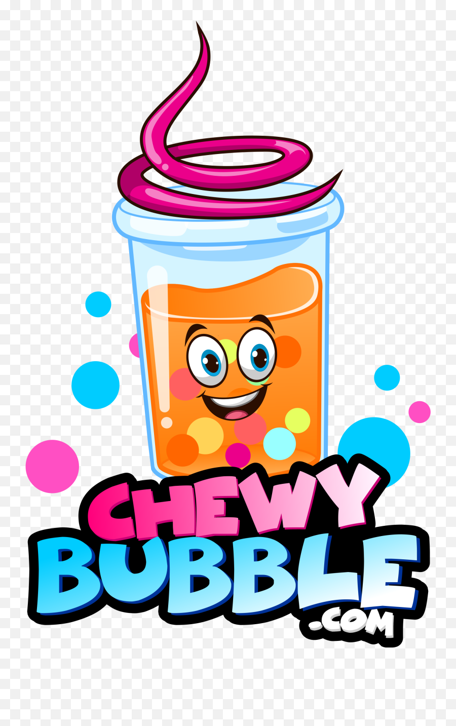 Chewy Bubble Cafe - Drink Lid Emoji,Chewy Logo