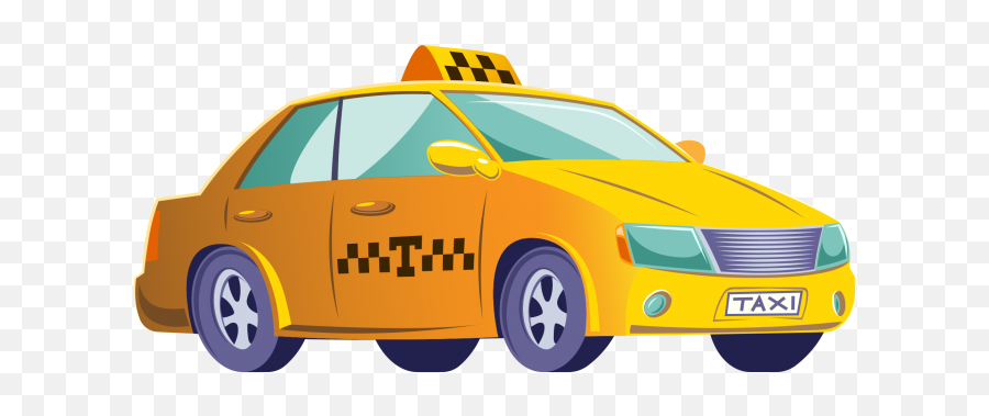 Hd Taxi Clipart Png Image Free Download - Web App Taxi Emoji,Taxi Clipart