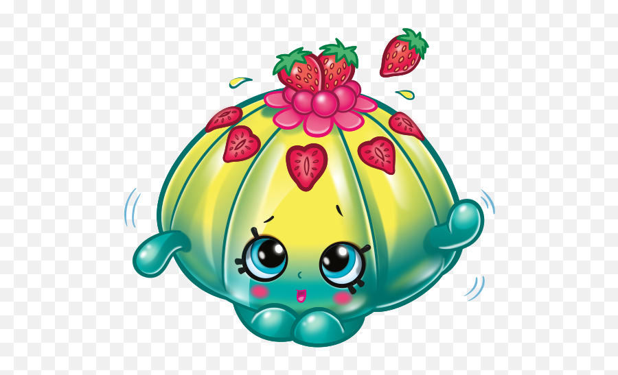 Cute Fruit Jello - Transparent Shopkins Emoji,Shopkins Png