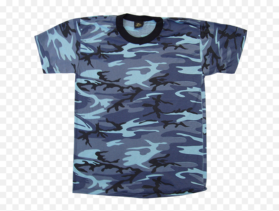 Sky Camouflage Half T - Camo Shirt Png Emoji,Camo Png