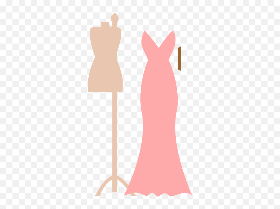 Download Clipart Download Hanger Clipart Quinceanera Dress - No Background Cartoon Dress Emoji,Hanger Clipart