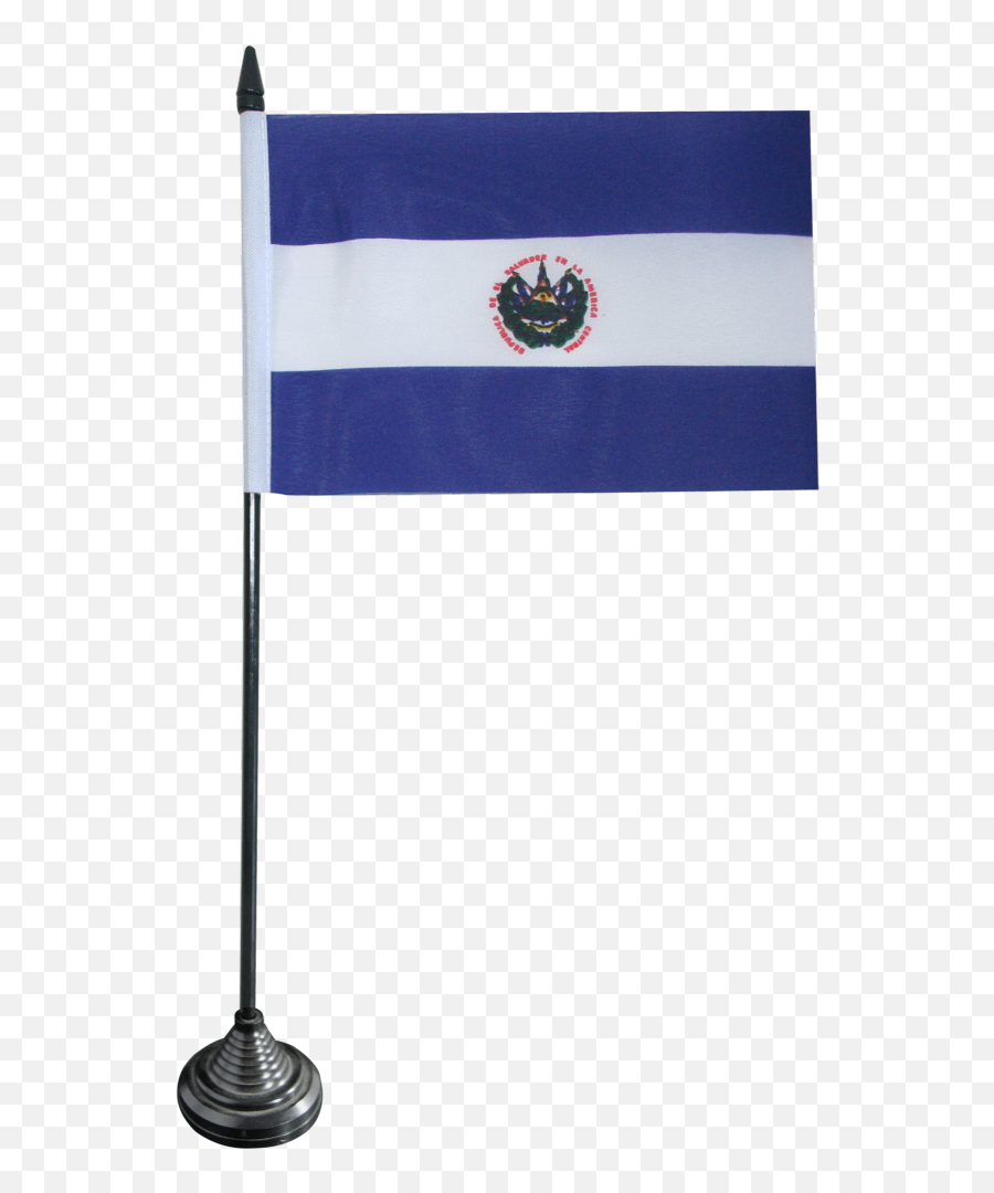 El Salvador Table Flag 10cm X 15cm Png - Clip Art Of A Kenyan Flag Emoji,El Salvador Flag Png