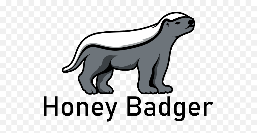 Honey Badger - Halle Emoji,Honey Badger Logo