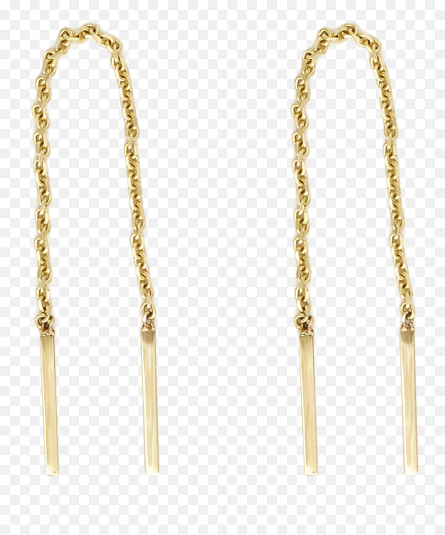 Gold Chain Threaders - Solid Emoji,Gold Chain Png