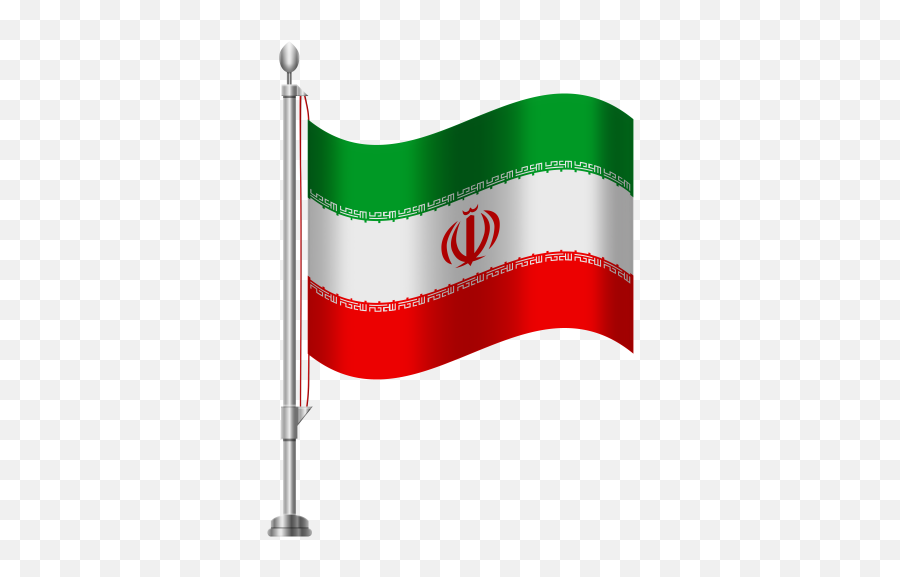 Iran Flag Png Clip Art - Iran Flag Clipart Full Size Png Emoji,Red Flag Clipart