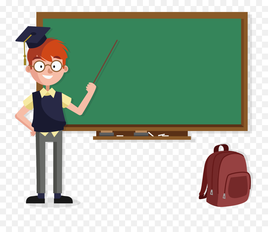 Transparent Teacher Blackboard - School Teacher Image Clipart Transparent Blackboard Clipart Emoji,Chalkboard Clipart