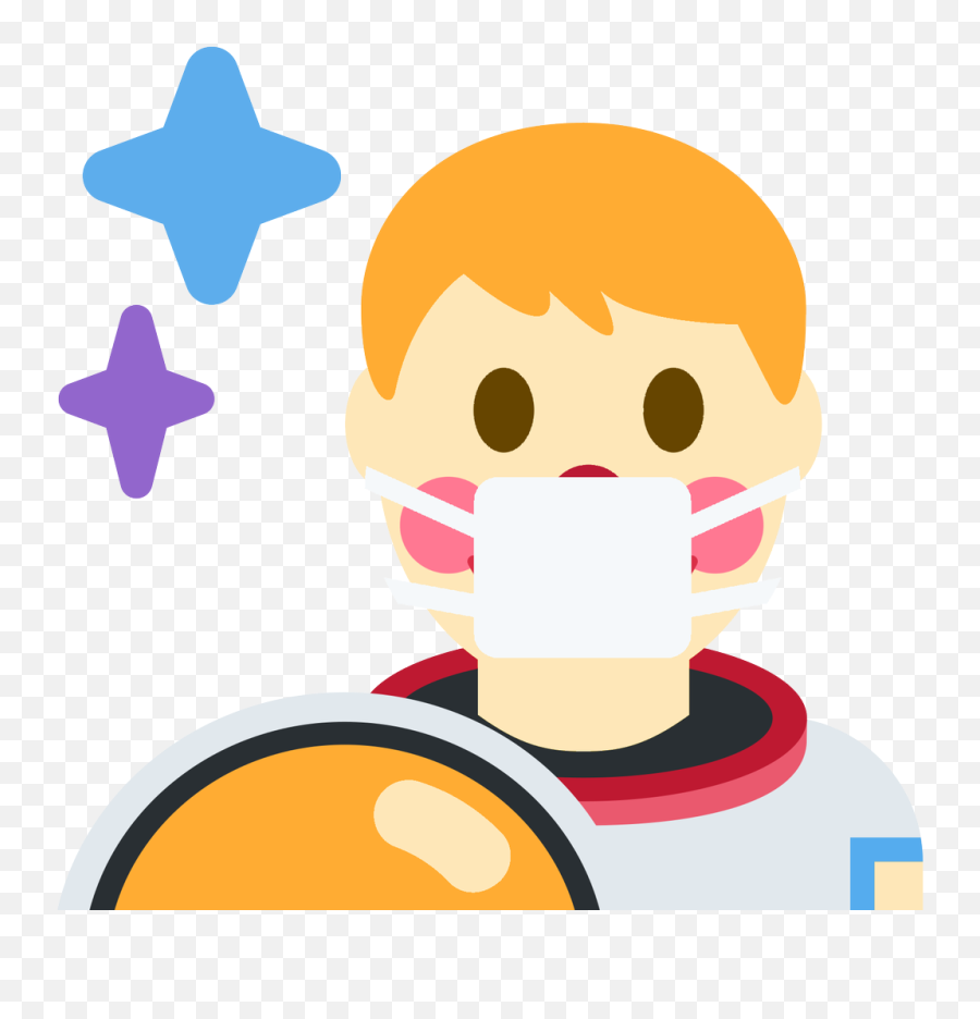 Emoji Face Mashup Bot On Twitter U200d Man Astronaut - Language,Clown Emoji Png