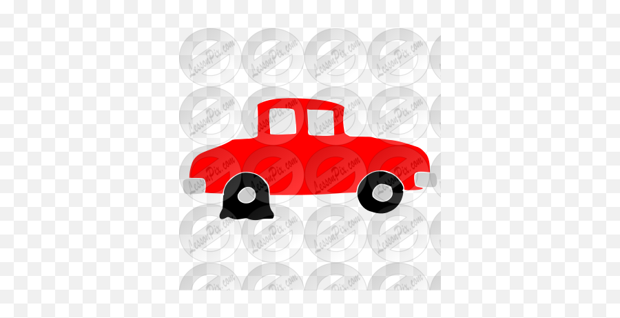Flat Tire Stencil For Classroom Therapy Use - Great Flat Antique Car Emoji,Tire Clipart