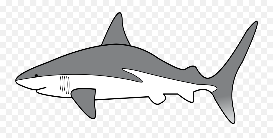 Big Image - Simple Shark Clipart Emoji,Shark Clipart