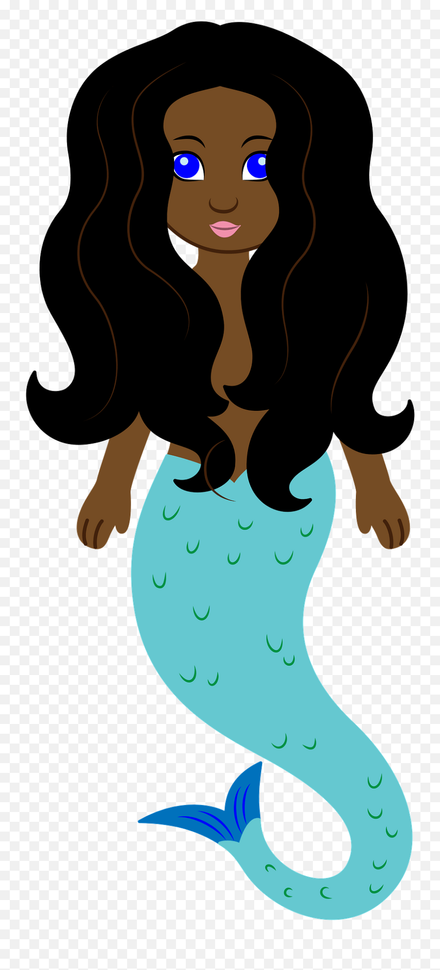 Mermaid Clipart Free Download Transparent Png Creazilla Emoji,Cute Mermaid Clipart