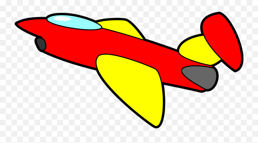 Jet Cartoon Clip Art At Clker - Clip Art Jet Png Emoji,Jet Clipart
