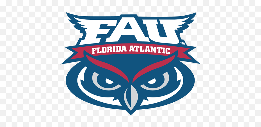 Fau Logos - Owl Florida Atlantic University Logo Emoji,Fau Logo