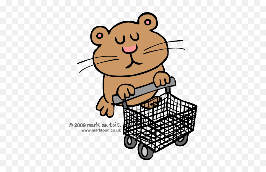Hamster Clip Art 4 435x500 - Cartoon With Shopping Cart Clipart Emoji,Hamster Clipart