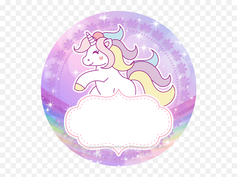 Tapes Unicornio Birthday Unicorn Party - Birthday Background Unicorn Emoji,Unicorn Logo