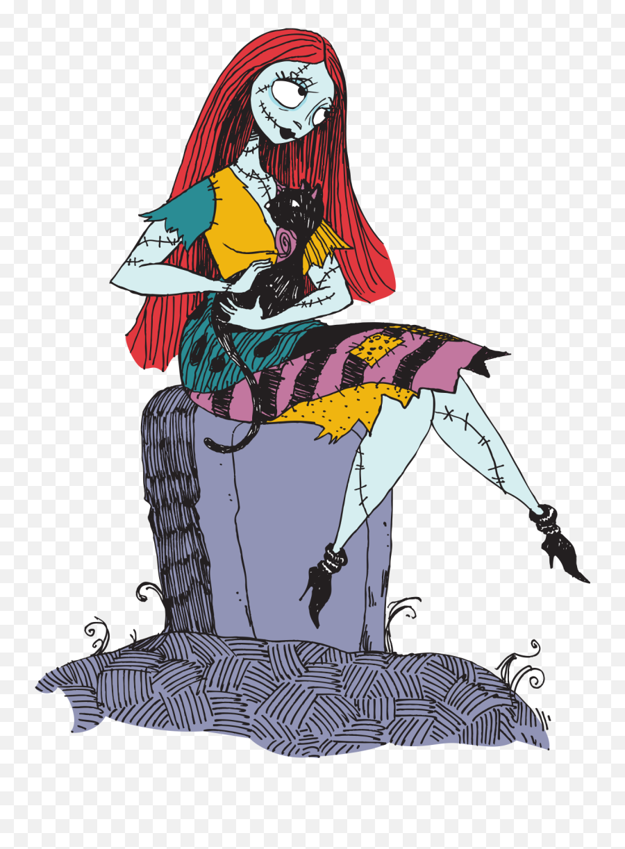 Sally Nightmare Before Christmas - Transparent Sally Nightmare Before Christmas Png Emoji,Nightmare Before Christmas Png