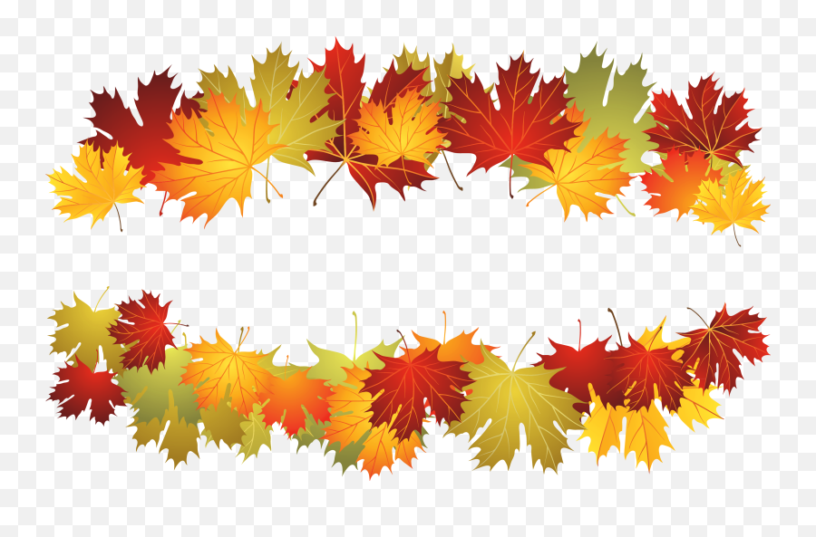 Download Hd Fall Leaves Transparent Background Download - Red Transparent Maple Leafs Emoji,Fall Leaves Transparent