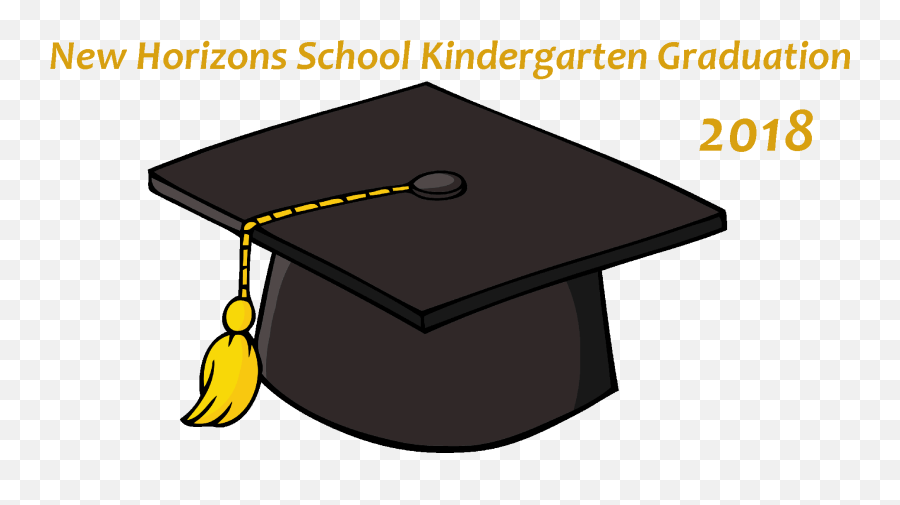 Kinder Grad - Graduation Cap Clip Art Full Size Png Graduation Hat Drawing With Color Emoji,Grad Cap Png