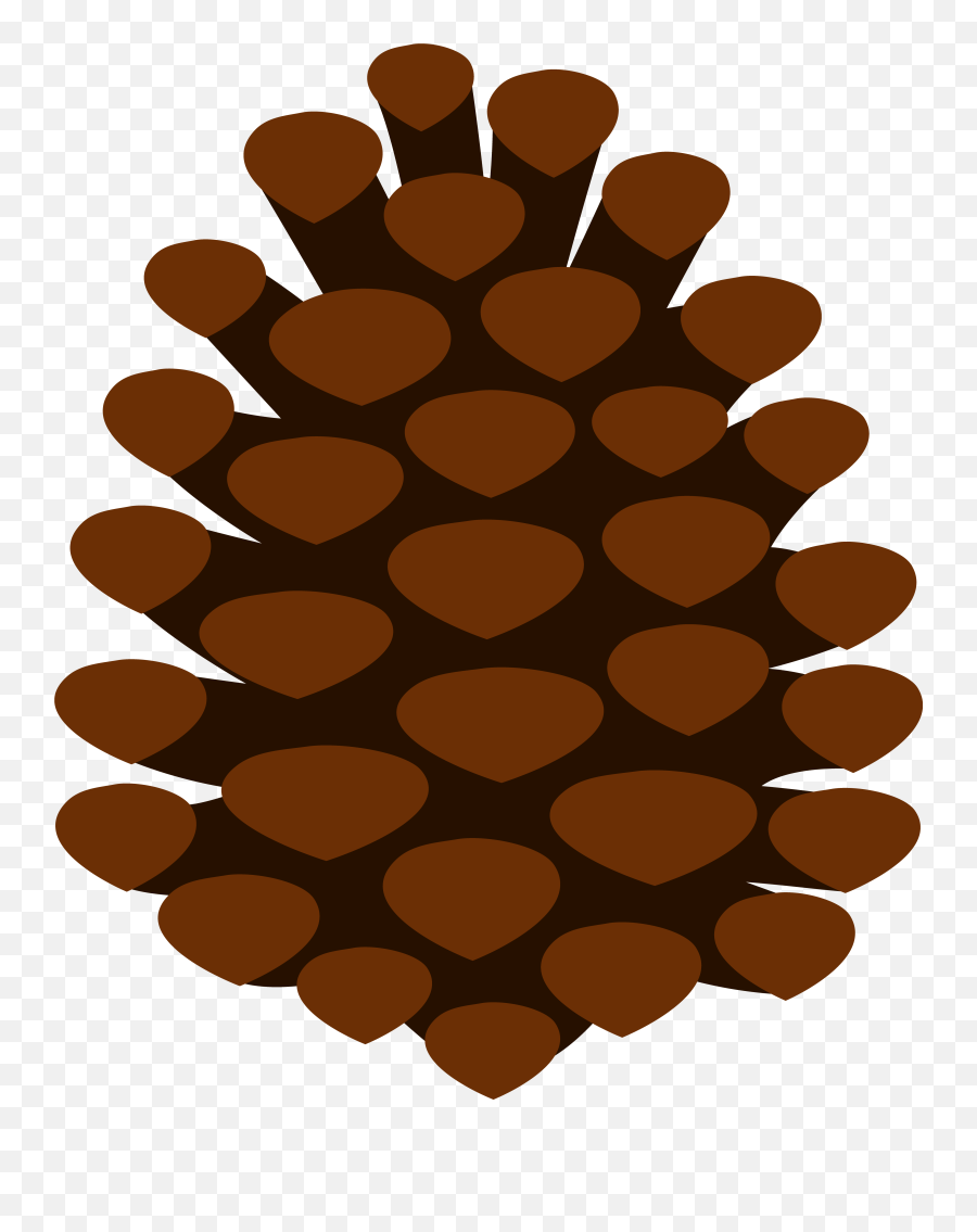 Cartoon Pine Cone - Clip Art Pinecone Emoji,Cone Clipart