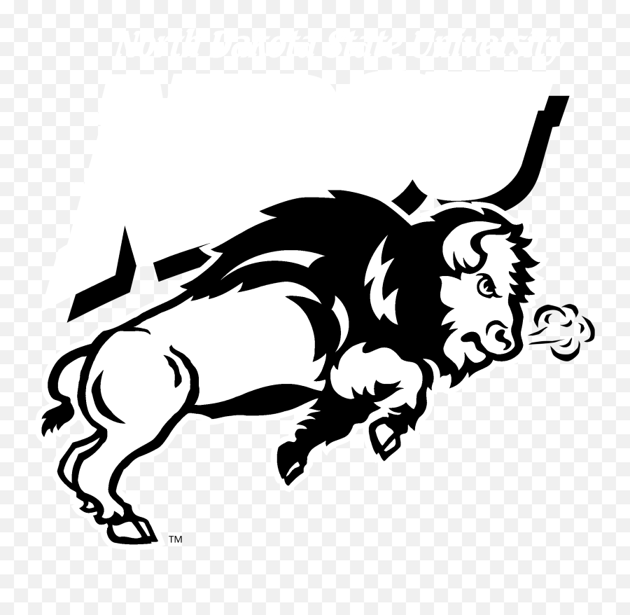 Ndsu Bison Logo Png Transparent Svg - Logo North Dakota State Emoji,Ndsu Logo